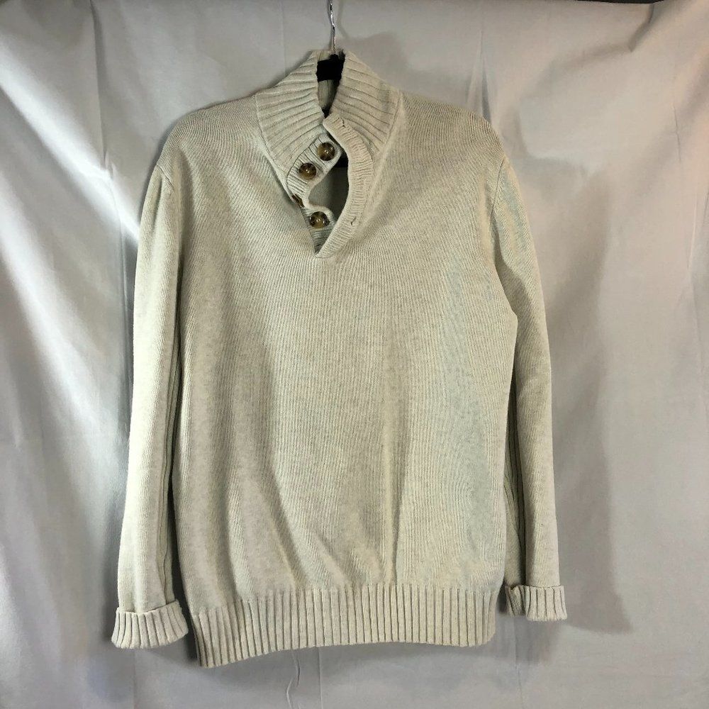 Mens Sean John Beige Sweater Size XL     RB1